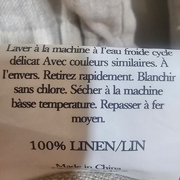 Grae Cove Linen Lagenlook Midi Dress Size Xl - Picture 7 of 8